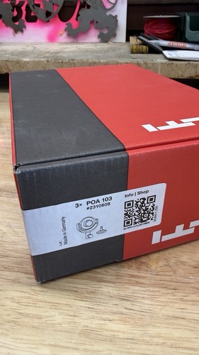 Hilti poa 103 stück neu - hilti,